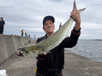<p>大原様 沖の北 セットアッパーでサワラ74cm!8時頃にヒット!</p>