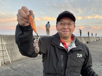 <p>中谷様　沖の北　タコのアタリ感じ渾身のアワセ…タコ1/8🐙</p>